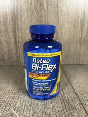 Osteo Bi-Flex Triple Fuerza 220 Comprimidos Vitamina D USA (06/2027) | ¡Envío Gratis! Foto 1 de 4