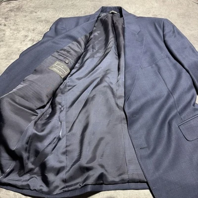 Traje Blazer Chaqueta Hombre Ermenegildo Zegna Tindari Azul Italia Foto 1 de 4