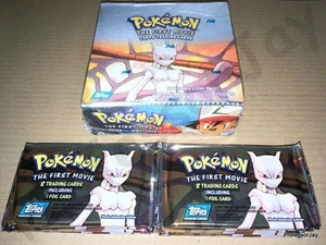 Pokémon TCG 151 Cards BRAND NEW SEALED TOPPS SERIES 1 2 3 & MOVIE BOOSTERS WOTC - Picture 1 of 15