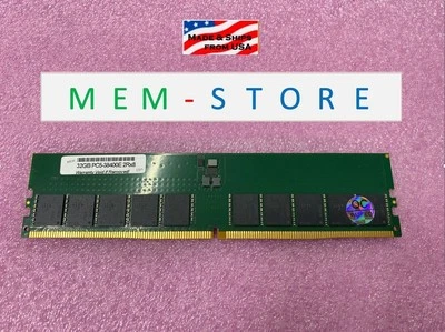 4X77A88512 Lenovo Replacement 32GB DDR5-4800MHz PC5-38400 ECC UDIMM RAM Memory - Image 1 of 4