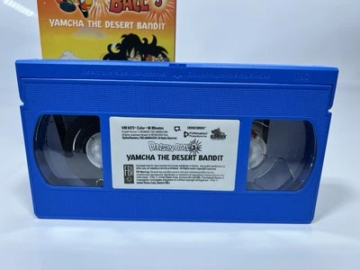 Dragon Ball 3: Yamcha the Desert Bandi (VHS, 1998) Rare Blue Tape Variant - Image 1 of 4
