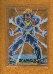 Havok 2024 SkyBox Marvel Masterpieces ’92 Platinum Clear Cut #35 - Picture 1 of 2