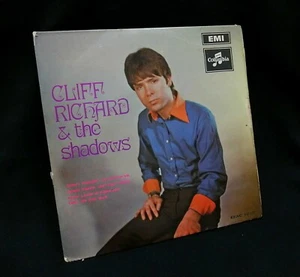 Cliff Richard & The Shadows 7" Vinyl Record EP 45 RPM EMI Columbia EEAC-1017 HTF - Picture 1 of 11