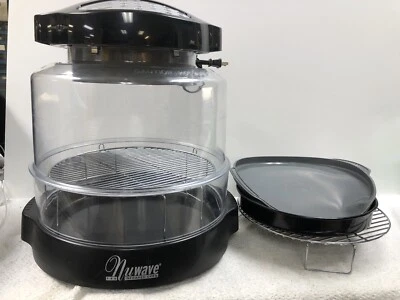 Horno de Mesa Infrarrojo Nu-Wave Pro Modelo 20326, Estera para Pizza, Sartén Extra y Rejilla Foto 1 de 4