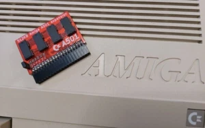 Amiga 500/500+ 512kB/0.5MB RAM expansion - espansione memoria Amiga SMD compatta - Photo 1/3