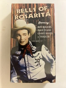 New Sealed Roy Rogers " Bells of Rosarita" VHS Video Tape w/Dale Evans & Trigger - Picture 1 of 12