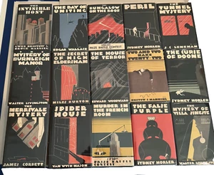 Mystery League Series - 30 First Editions Complete Set (1930-1933) - New DJs - Picture 1 of 11