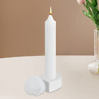 4pcs Candle Holder Mould Set Heat Resistant Silicone Candlestick Epoxy Faty