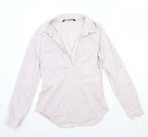 Zara Girls White Cotton blend Blouse Size M - Picture 1 of 12