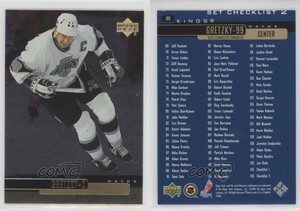 1999-00 Upper Deck Gold Reserve Wayne Gretzky #135 HOF