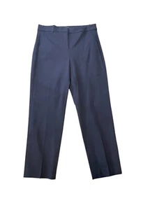 J.Crew Womens Navy Kallie Pant Size Medium Classic Fit Stretch Trousers - Picture 1 of 12