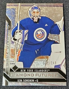 2020-21 Upper Deck Black Diamond /349 Rookie Ilya Sorokin RC #BDF-IS Islanders - Picture 1 of 2