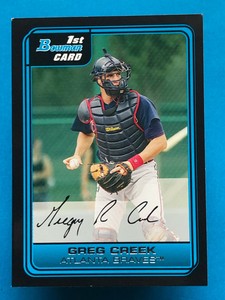 2006 Bowman Prospects Greg Creek #B48