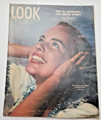 LOOK Magazine September 3, 1946 FDR vs. Churchill - The Inside Story Foto 1 de 4