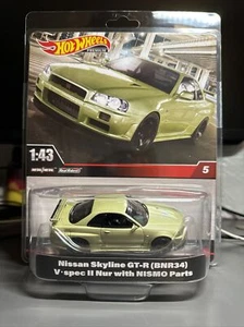 2024 Hot Wheels 1:43 Scale Nissan Skyline Gtr (BNR34) V•spec With NISMO part - Picture 1 of 2