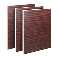 uPVC Flat Door Panel Mahogany Woodgrain Reinforced Plastic Foiled 20 24 28mm