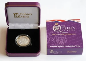 BRITISH INDIAN OCEAN TERRITORY TWO POUNDS SILVER COIN £2 ONLY 475 - Picture 1 of 8