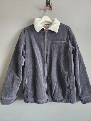 Rusty Zip Up Corduroy Sherpa Jacket Size S Men's - image 1 of 4