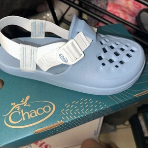 Nuevo Zueco Chaco Chillos (Niebla Azul) Mujer Zueco/Mula Zapatos 9 - Imagen 1 de 1