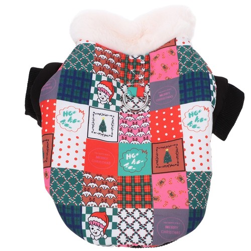 VETEMENTS Cappotto caldo in cotone per cani in inverno che tiene i vestiti costume animale domestico Ringraziamento