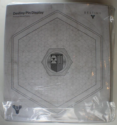 Vitrine oficial de pinos de madeira Destiny 2 lacrada na caixa - Imagem 1 de 4