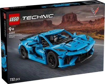 LEGO® TECHNIC 42217 Chevrolet Corvette Stingray in Blau - NEU & OVP -