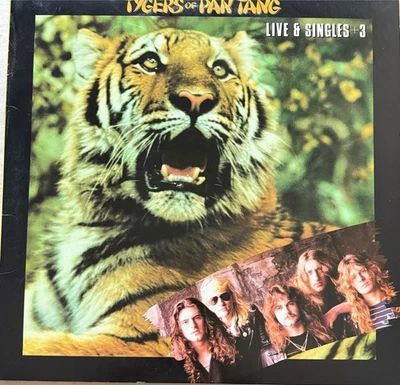 TYGERS OF PAN TANG - Live & Singles + 3 VINYL LP 1984 MCA Japan DB1 - Image 1 of 3