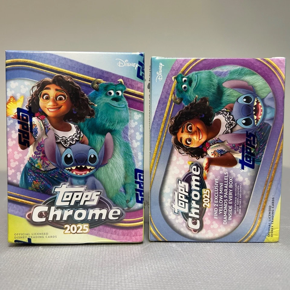 2025 Topps Chrome Disney 7-Pack Blaster Box Factory