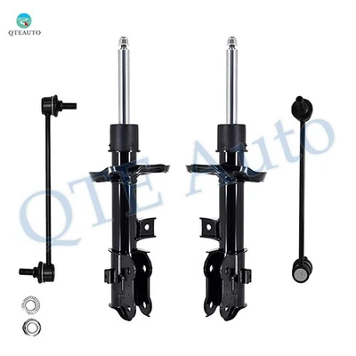 Set 4 Front Sway Bar Link-Suspension Strut Assembly For 2016-2021 Hyundai Tucson - Imagem 1 de 4