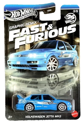 Hot Wheels VW Volkswagen Jetta Vento MK3 Fast & Furious 3/5 1:64 Modellauto Golf - Bild 1 von 4