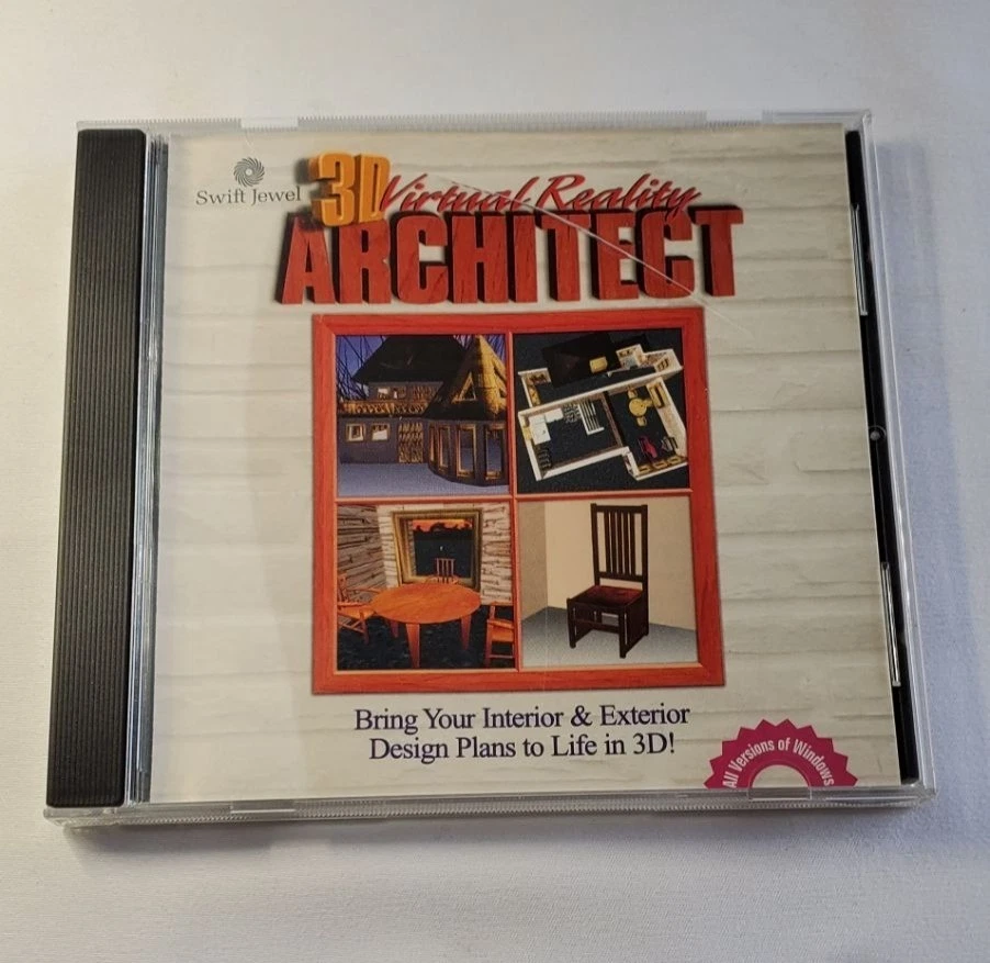 3D Virtual Reality ARCHITECT Design PC CD-ROM - Image 1 of 4