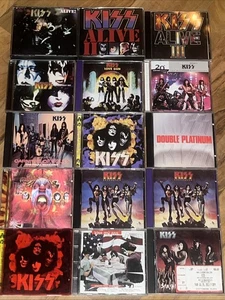 KISS Lot 16 CDs & Ticket Stub Gene,  Ace Frehley,  Albums OOP Awesome Collection - Bild 1 von 10