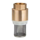 1Inch Home Connection Durable Spring Brass Pn10 With Filter Strainer Check Valve