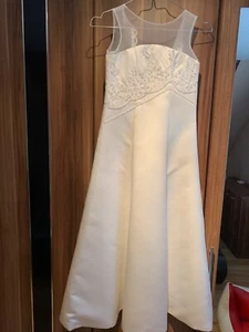 Kommunionkleid neu und ungetragen, bis 66cm Brustweite, Länge ca. 110cm - Bild 1 von 4