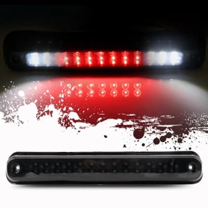 For 1988-1998 1999 GMC K1500 Led Third 3rd Brake Light Black Housing Smoke Lens - Picture 1 of 14