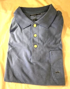Van Heusen Studio Mens Short Sleeve Polo Button Up Slim Fit XL NWT MSRP $54 - Picture 1 of 6