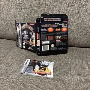 Castlevania confezione doppia scatola manuale scatola è danneggiata strappata con manuale LEGGI - Foto 1 di 13