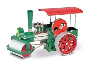 Wilesco D 365 Steam Roller - Green - Picture 1 of 8