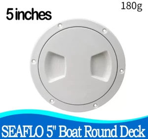 SEAFLO 5" Boat Round Deck Inspection Access Hatch With Detachable Cover AU - Picture 1 of 10