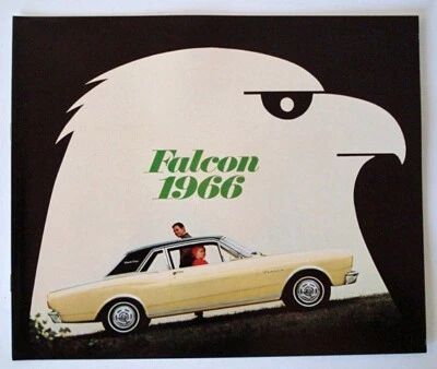 Ford Falcon EE. UU. Folleto de ventas de autos 1966 #FDC-6603 FUTURA Club cupé vagón sedán Foto 1 de 4