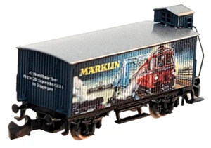 Z Scale Marklin 80920 S418 Collector Reefer w/Brakeman's Cab DB NIB - Picture 1 of 8