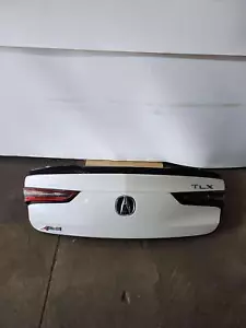 21 23 ACURA TLX Trunk decklid hatch tailgate WHITE OEM DA0925 - Picture 1 of 3