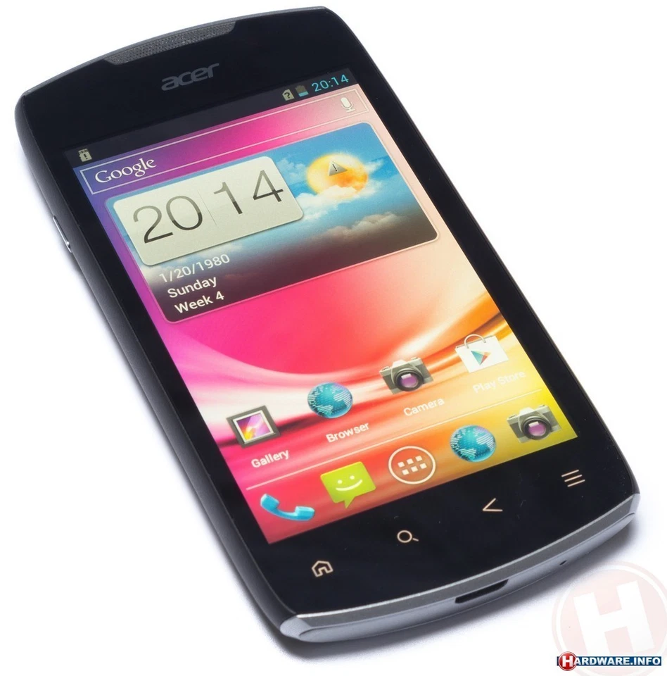 ACER LIQUID GLOW ANDROID 4.0 BLACK NUOVO CON GARANZIA ITALIA NERO - Immagine 1 di 1