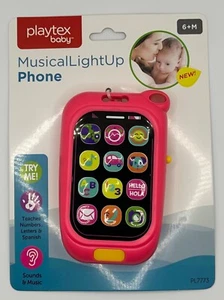 Playtex Baby Musical Light Up Phone Sounds Teach Numbers & Letters Educational - Picture 1 of 2