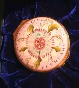 Halcyon Days Valentine's Day Trinket Box 2004, mint w/box Beautiful Rare Find - Picture 1 of 7