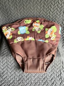 Fisher Price Go Wild Jumperoo Jumper Zoo Brown Animals Replacement Seat Cover