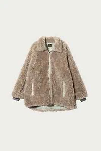 Chaqueta de piel Needles S.C beige talla M - Imagen 1 de 3