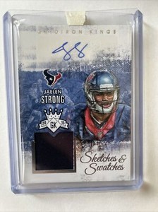 2015 GRIDIRON KINGS AUTO AUTOGRAPH JERSEY JAELEN STRONG ROOKIE CARD #119/249