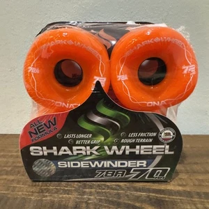 Shark Wheels Longboard DNA Tech 70mm 78a Farbe Orange Neon - Bild 1 von 4