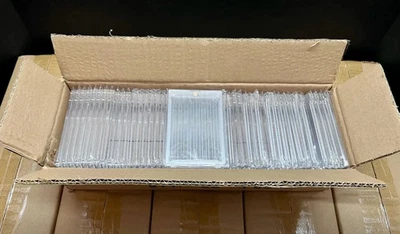 100 Pack Magnetic Trading Sports Card Holders 35pt One-Touch Hard UV Protection - Image 1 of 4